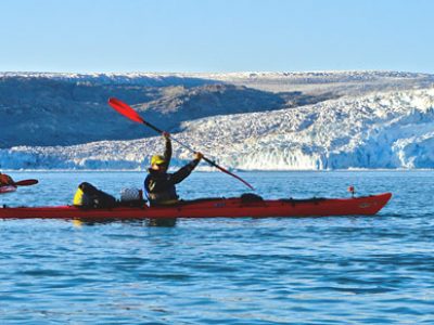 kayaking qaleraliq glaier fronts