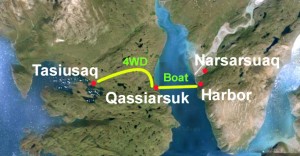 Kayaking Narsarsuaq