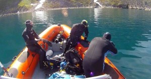 Diving in Ipiutaq, Greenland